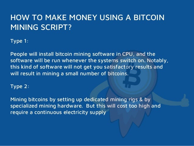 Best Bitcoin Mining Script 2018 - 